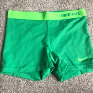 Nike pro shorts